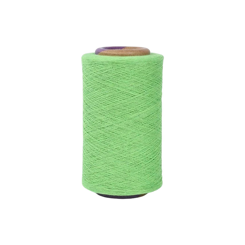 Hilo de poli/algodón de 2 capas ne 48 para tejer/tricotar, teñido