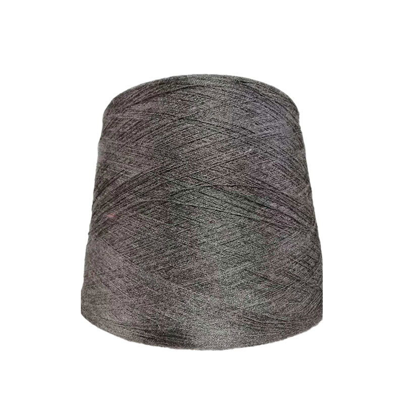 Hilo de mezcla de viscosa hilado reciclado 100% viscosa teñida con hilo vendedor caliente para tejer