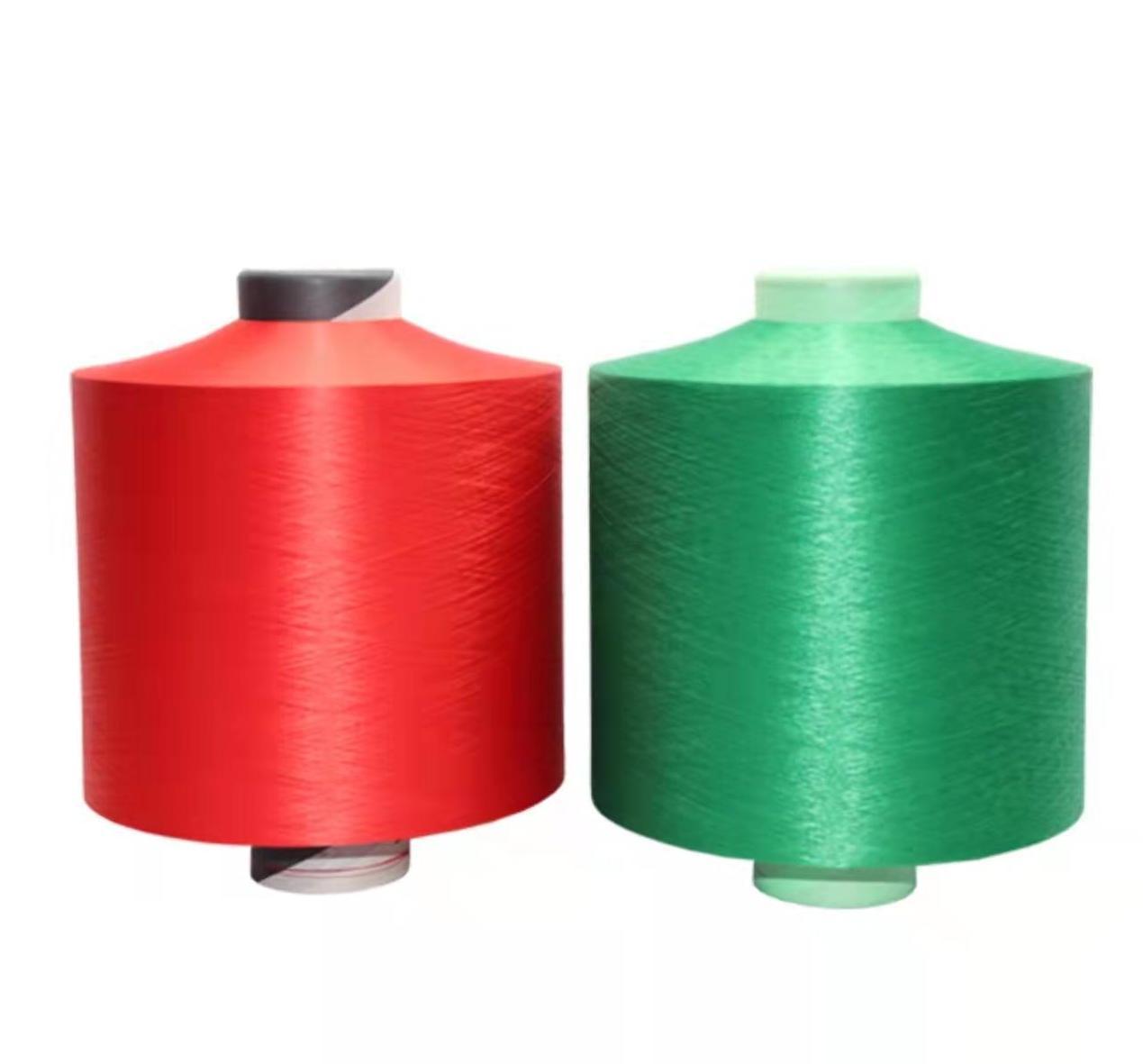 Hilo texturizado de poliéster reciclado DTY 150d/48f Nim para guantes